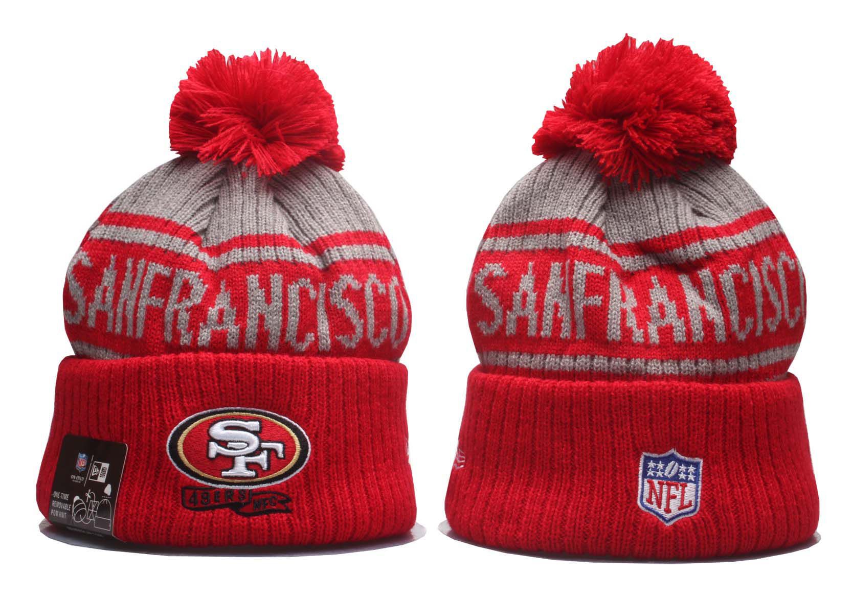 2023 NFL San Francisco 49ers beanies ypmy1